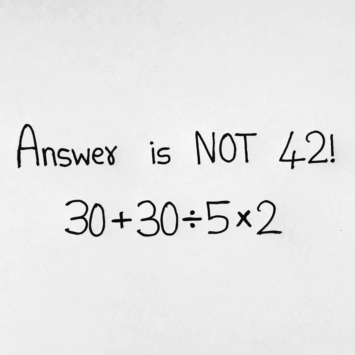 Hoor9234's tweet photo. Math's Quiz... 

Solve in 5 sec. https://t.co/LFbESNcOwT