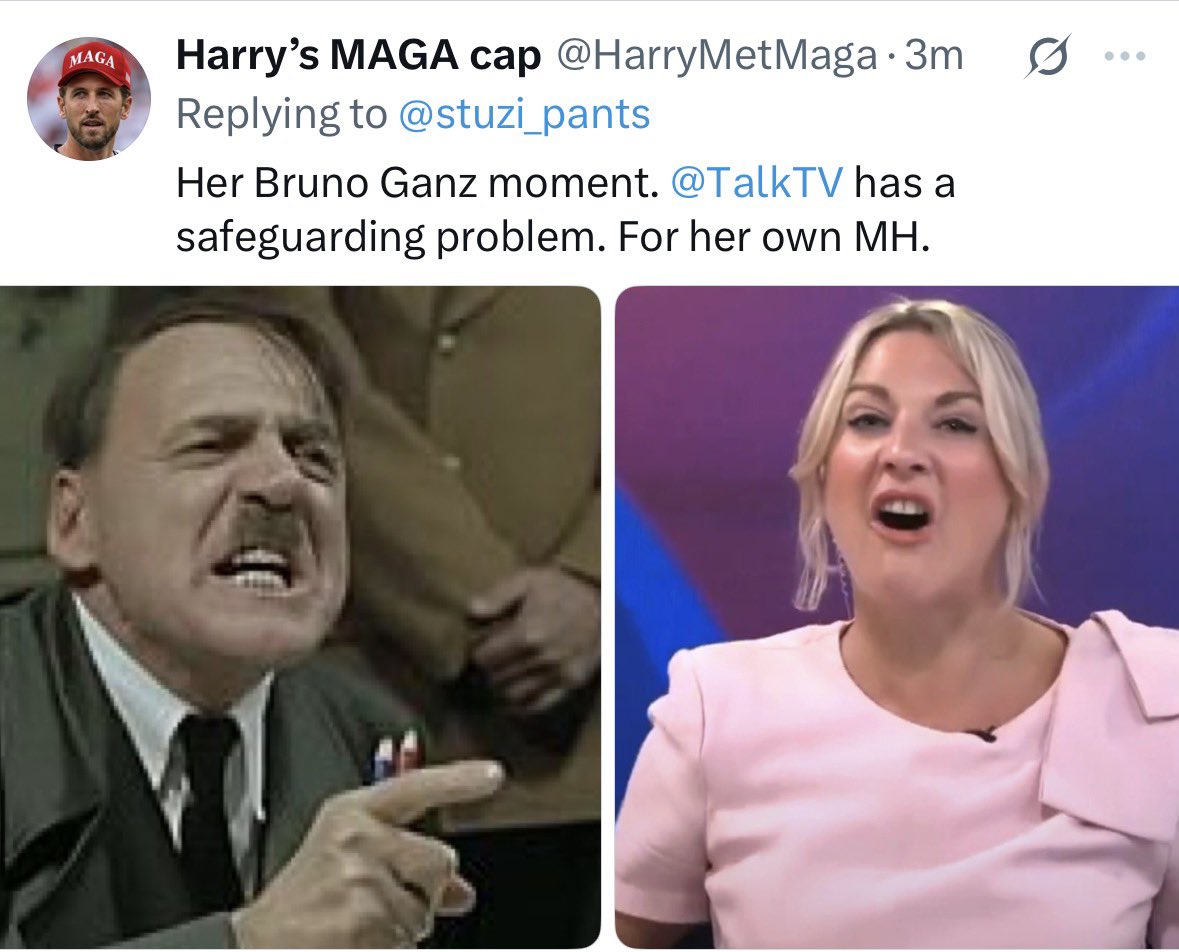HarryMetMaga's tweet photo. @ThatAlexWoman Pissed again?. https://t.co/XU8trS2XWq