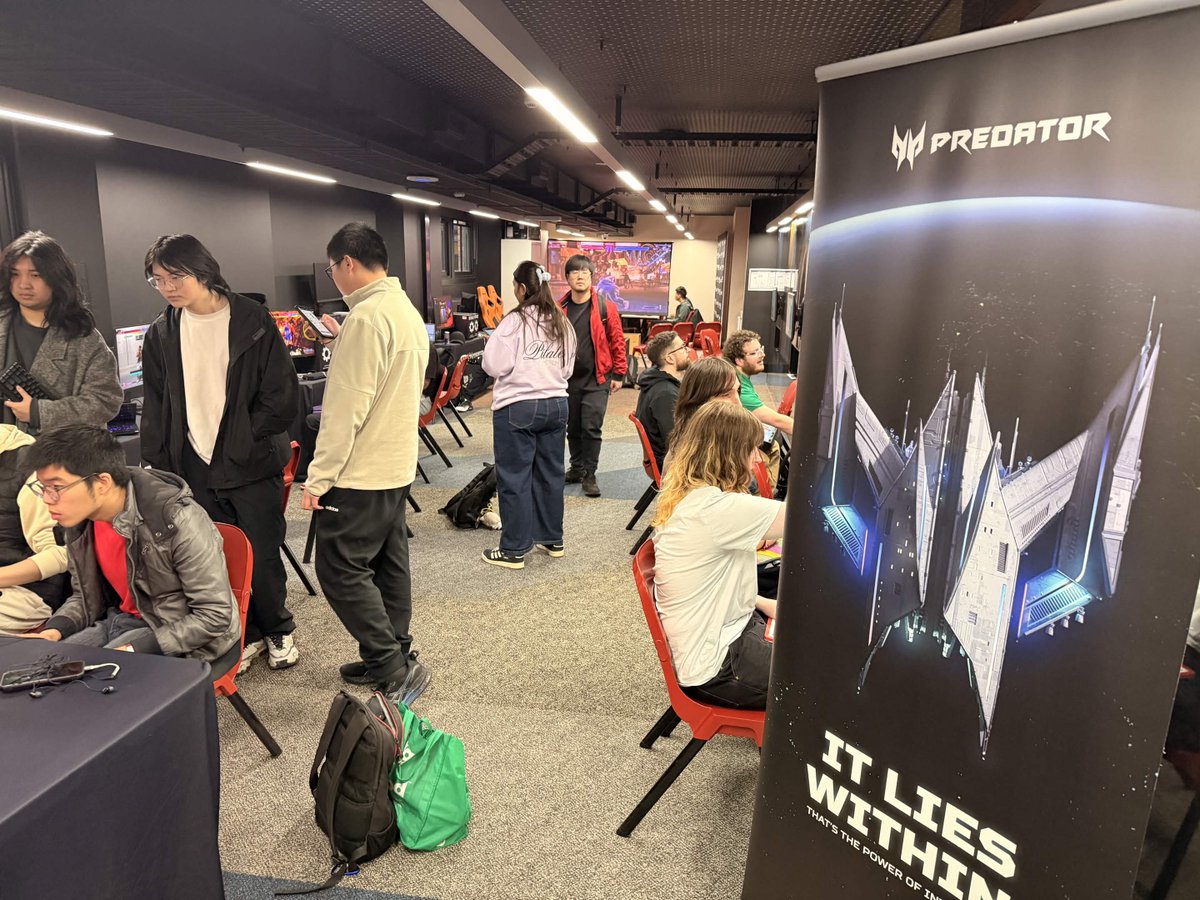 EventsEngineAU's tweet photo. RMIT Games Day #34 brought the heat!🔥

Thanks to everyone who joined us! it was awesome seeing the RMIT community come together for esports and competition🎮

Powered by
@AcerANZ &amp; @PredatorGaming https://t.co/FWymf7zA5i