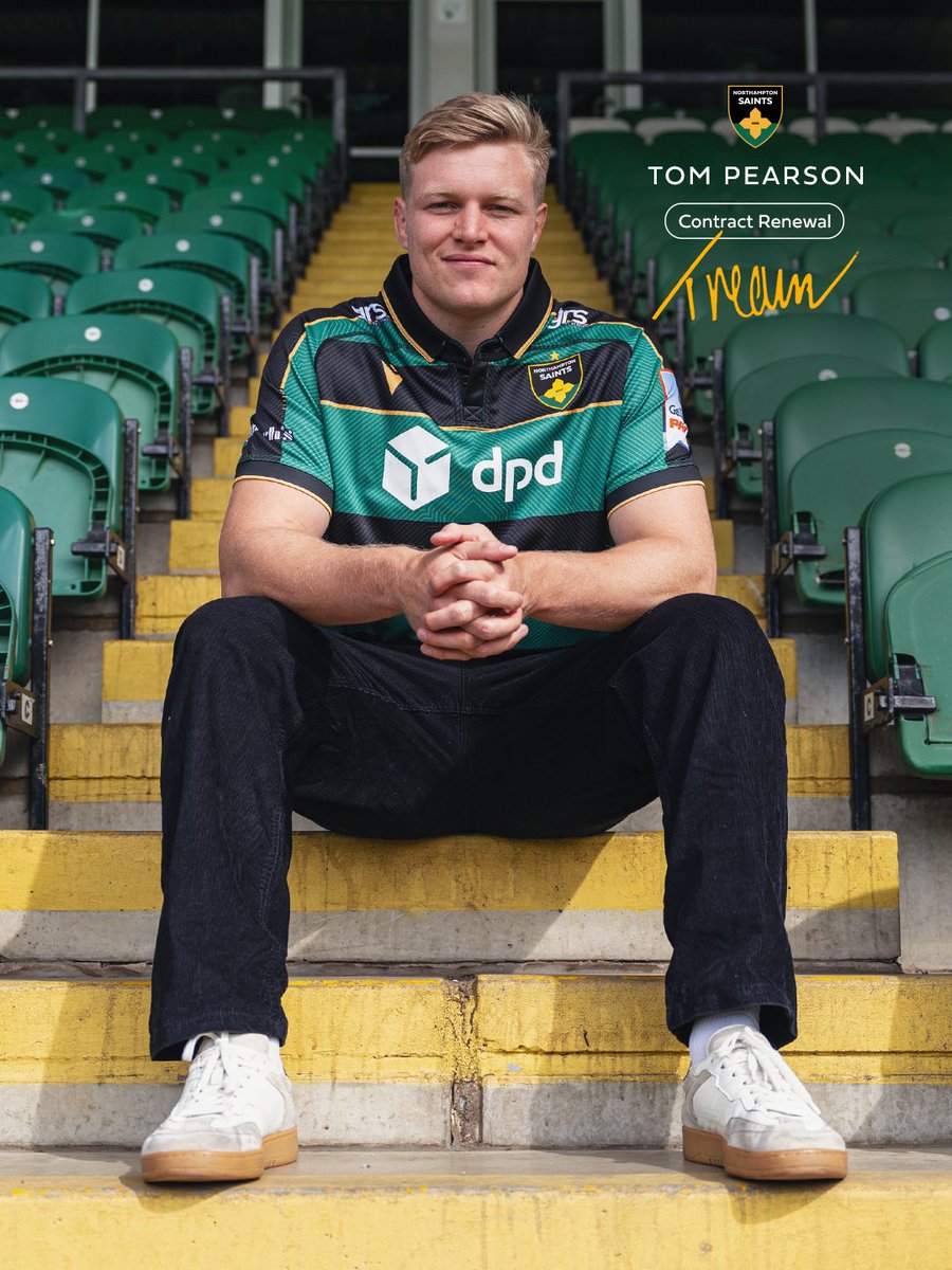 SaintsRugby's tweet photo. ��� “Since joining Saints, I’ve felt completely at home. I genuinely feel like this Club has brought the best out of me as a player.”

Read the full story after Tom Pearson signed a new deal at the Club.

https://t.co/SVsQdIQFv0 https://t.co/TOQMuiMzft