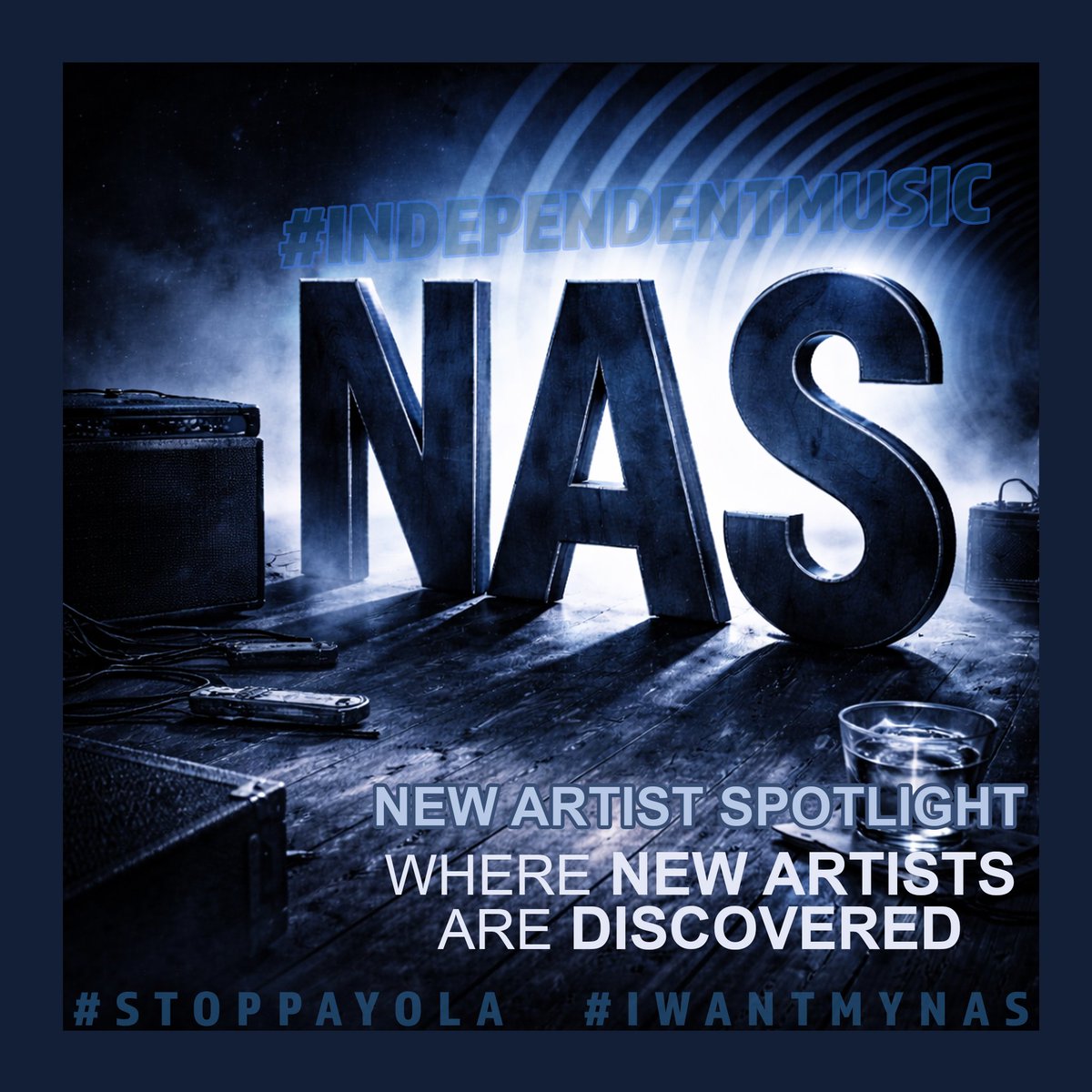 TeleyIrons's tweet photo. For some of the best independent music around today - a thriving community of independent artists collaborating on music and lifting eachother up with some badass cool songs too! Check out NAS here
https://t.co/8YhDrE2vUT… - check out @NAS_Spotlight https://t.co/zlMVAf4JM0