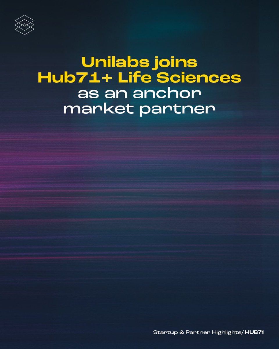 hub71ad's tweet photo. Healthcare innovation meets market access. 🧬

Hub71 has partnered with Unilabs as an anchor market partner for Hub71+ Life Sciences, connecting startups with clinical expertise, diagnostic capabilities and healthcare networks.

Learn more: https://t.co/Vb5da8S343

#Hub71 #LifeSciences #HealthTech #InAbuDhabi