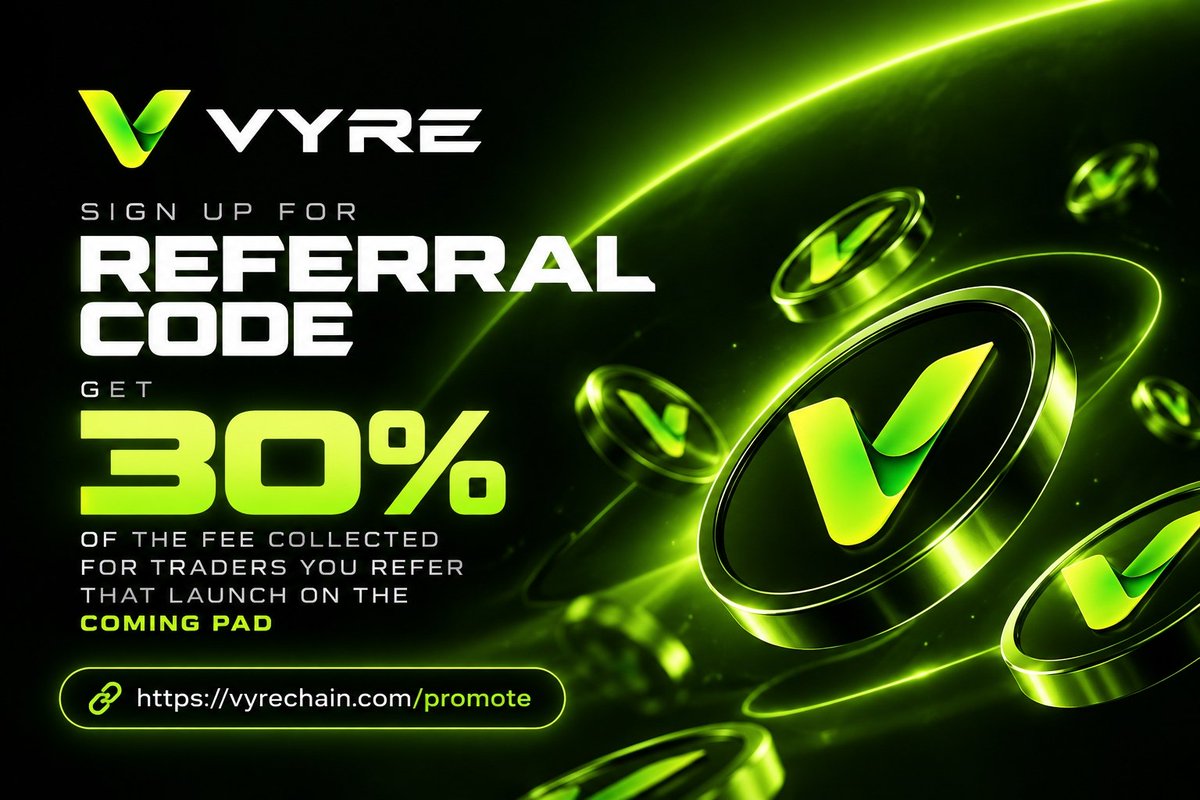vyrechain's tweet photo. Sign up now to get your referral code! https://t.co/bqbiO2SeJx
