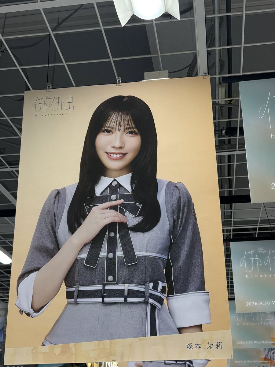 Marietottsuo's tweet photo. 自分にとってのラストシングル

 #日向坂46  #イチャイチャ虫  #森本茉莉 https://t.co/so7BinabKx