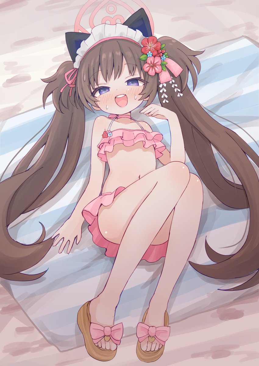 TK_GizamiEX's tweet photo. 最近いろんなうすほそが話題ですが
古来からのうすほそ水着で魅力いっぱいな河和シズコちゃんもよろしくおねがいします！ https://t.co/sWTO1bGSGF