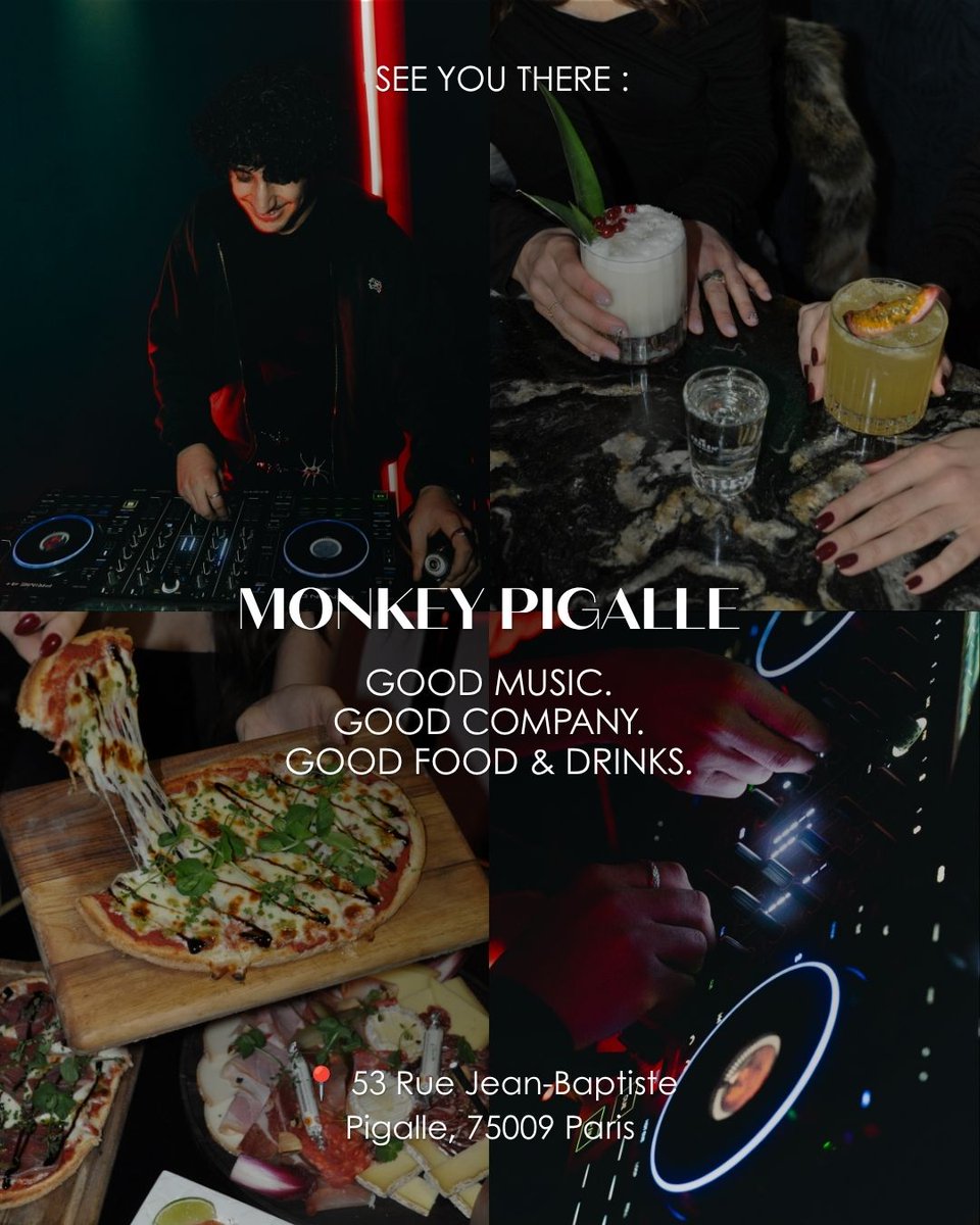 Silenceephemere's tweet photo. The Artist Social Club lands in Paris: Tuesday, October 20, at Monkey Pigalle.

An afterwork that connects artists, managers and promoters :
Talk music,
swap tips,
meet new people,
and finally meet your contacts in real life.

Real connections, and maybe your next feature ! https://t.co/8QdjCXpcbh