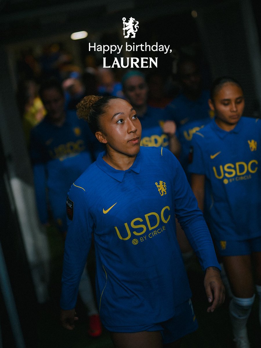 ChelseaFCW's tweet photo. It's LJ day! 🎂

Happy birthday, Lauren! 💙 https://t.co/8MMxY1krIr