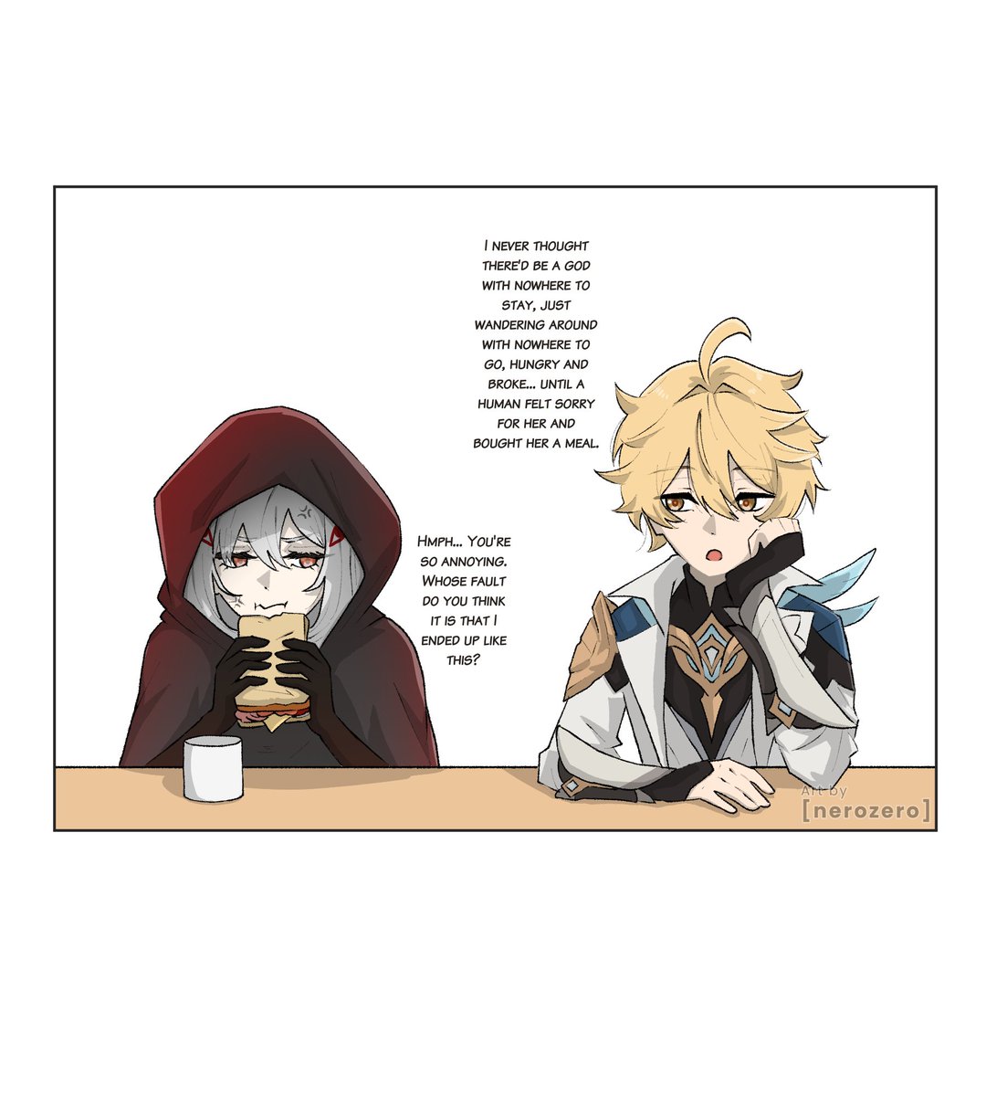 nerozerro's tweet photo. Day 1 - Unemployed

#原神 #GenshinImpact #aether #ronova https://t.co/WGTJzDMGJy