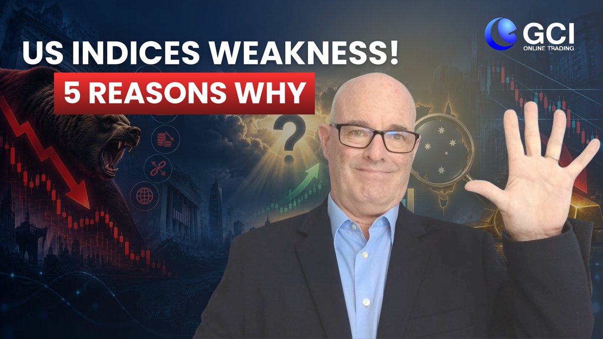 gcifinancial's tweet photo. US indices remain under pressure. 📉

USD strength, high bond yields, inflation, Fed expectations and AI uncertainty are all in focus. Meanwhile, AUD CPI and Gold could bring fresh volatility.

Watch Full Market Outlook Here: https://t.co/szYwGB6cGG

#NASDAQ #SP500 #Forex #Gold https://t.co/K7yXMdnPQU