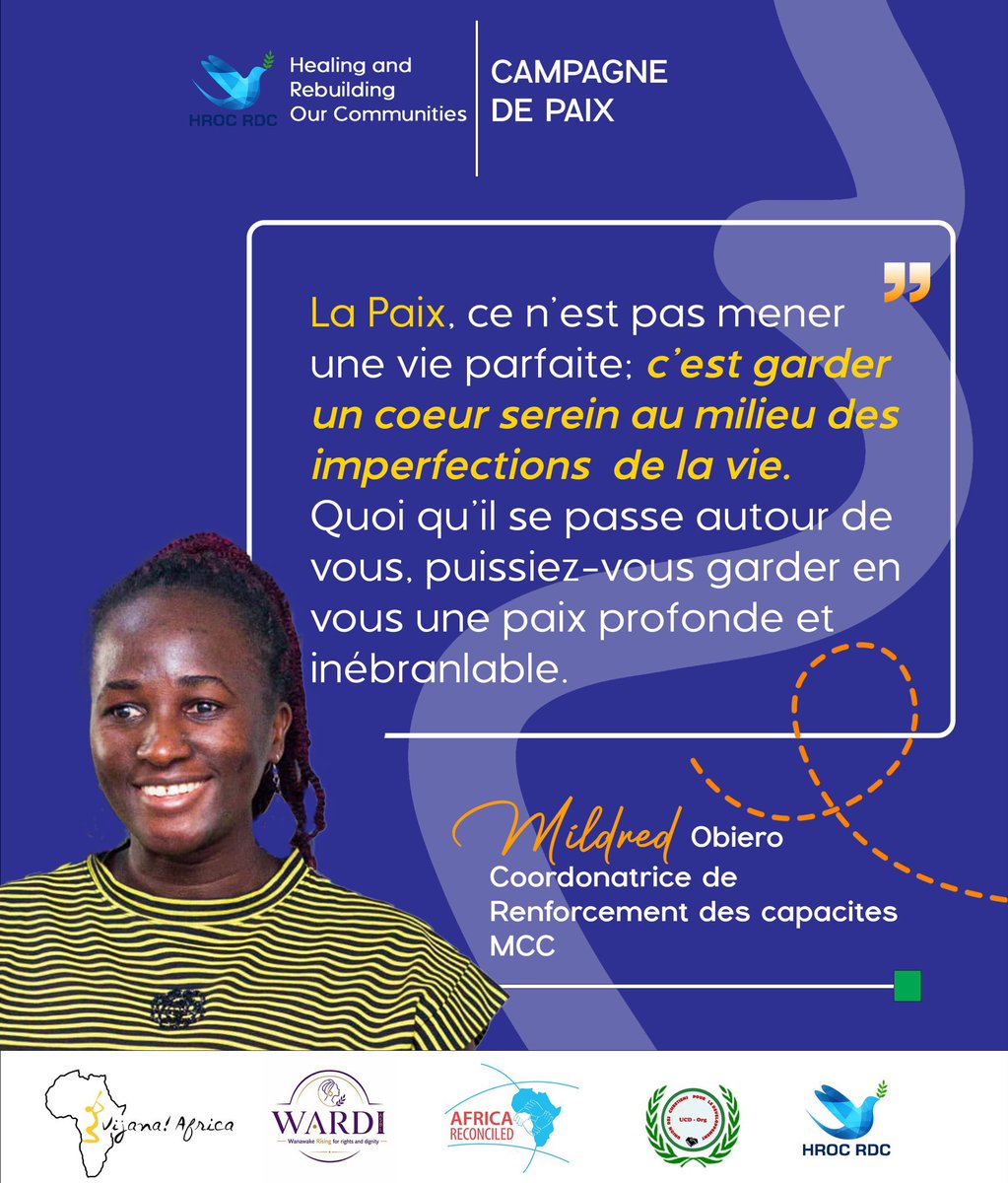 ChristianP68854's tweet photo. Trouver la paix intérieure, c'est affronter la vie avec courage et optimisme, tout en gardant un cœur serein au cœur du chaos et des imperfections.

#peacecampaign2026
#traumahealing
#peacenumeric
@DrcHroc @WARDIasbl https://t.co/yujH7Zfs9B