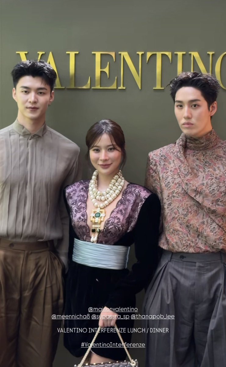 KayThuHlai6hy's tweet photo. 🤍🤍🤍

MEEN WITH VALENTINO
#ValentinoInterferenze
#Meennicha8 https://t.co/ZMP2BPZIdK