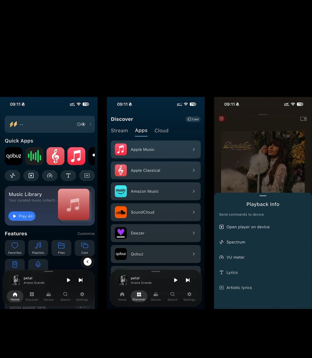 KaiboerAudio's tweet photo. Your music. Your way. 🎵

With the Kaiboer Home App, take full control of your Kaiboer HiFi Streaming Player right from your phone. 📱

✨ Seamless cross-platform music access
🎶 One-tap connection, zero hassle
🎛️ More than remote control — fine-tune every detail of your listening experience.

Sit back, connect, and enjoy the music. 🎧

#StreamingDAC #Kaiboer #HighEndAudio #DAC #HiFi #Audiophile  #MusicLovers #StreamingPlayer