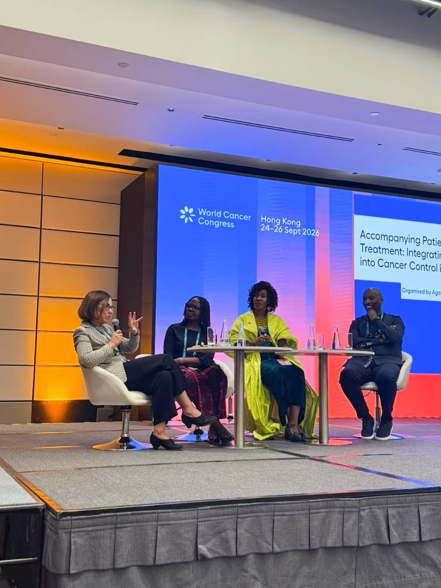 PriscaGithuka2's tweet photo. Honoured to be a speaker at #WorldCancerCongress in the session “Accompanying Patients Beyond Treatment.”

My parting shot: holistic cancer care.

Surveillance often asks, Has the cancer come back? We need to ask how patients are actually living after treatment
@myESMO 

#WCC2026 https://t.co/ZC1NM5BxBI