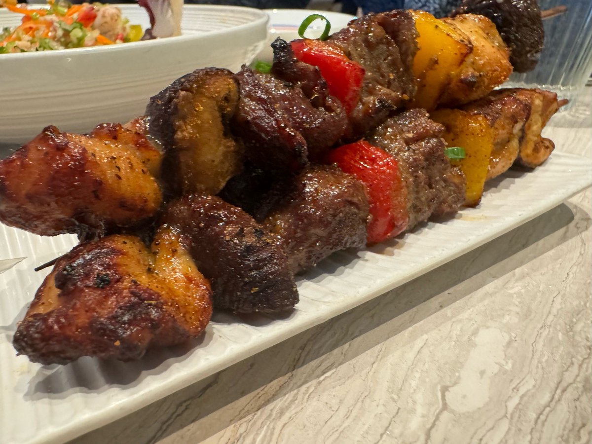 LashandraD7w's tweet photo. Tapas de camarón con chimichurri limeo! El crujiente del camarón + el toque cítrico del chimichurri, una delicia fusión que transporta a Latinoamérica.  #ComidaExtranjera https://t.co/eH97g9qZus