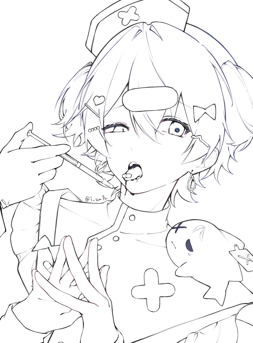 i_zm72's tweet photo. 1億年ぶりの線画配布です♪♪
ツリーの注意事項お守りください🙇 https://t.co/gbknUI7qLm