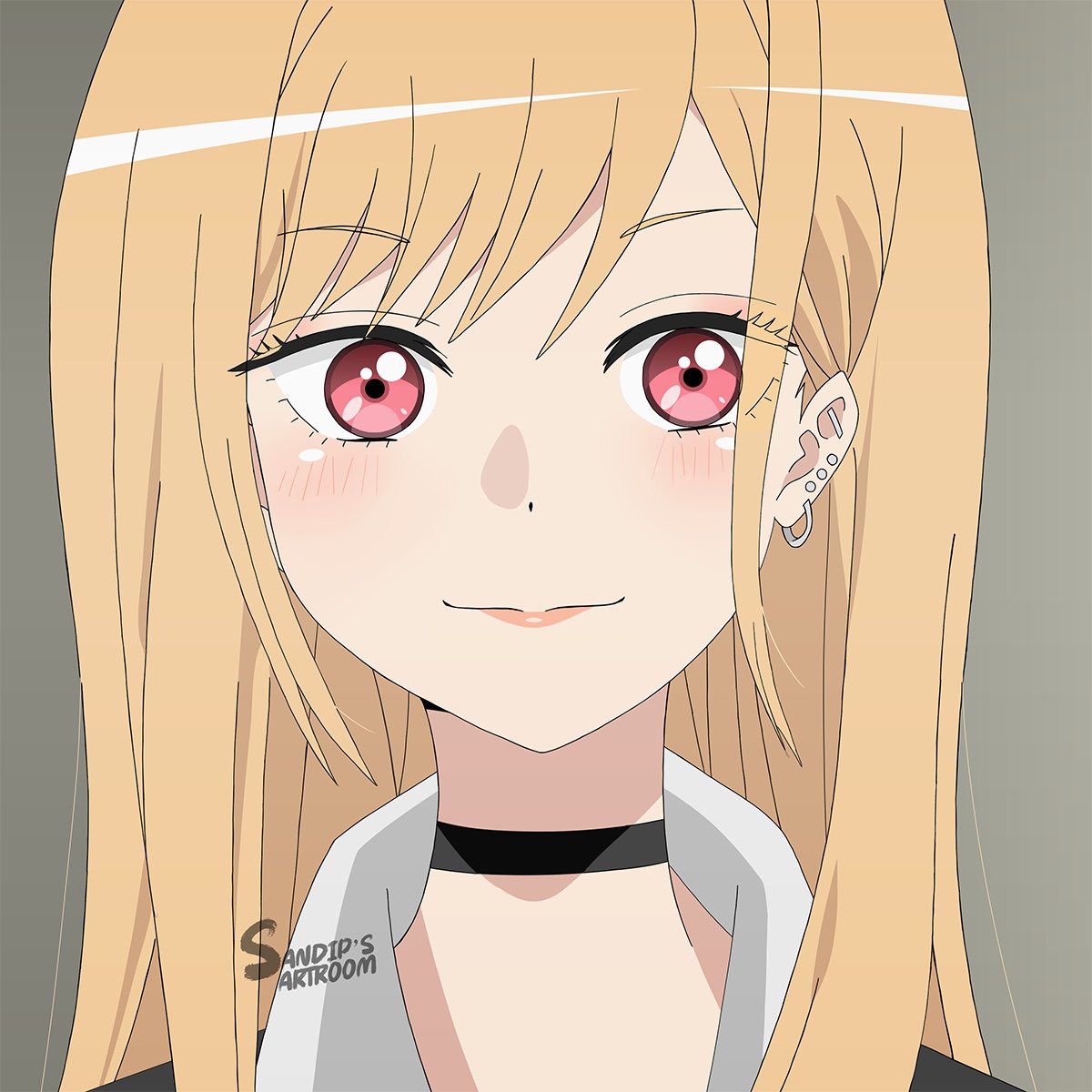 Sandipsartroom's tweet photo. My First Drawing From Reference! And I think I've Nailed It Quite a bit 😌 #art #digitalart #digitaldrawing #mydressupdarling #marinkitagawa #fanart #fanarts #draw #drawing #drawings #digitalpainting https://t.co/32gKLMVHfJ