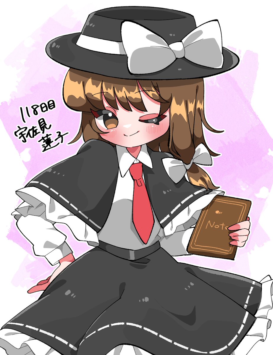 Kmzr_pamo's tweet photo. #みんなで東方ワンドロ150日チャレンジ
118日目　宇佐見蓮子 https://t.co/luhXTowdWJ