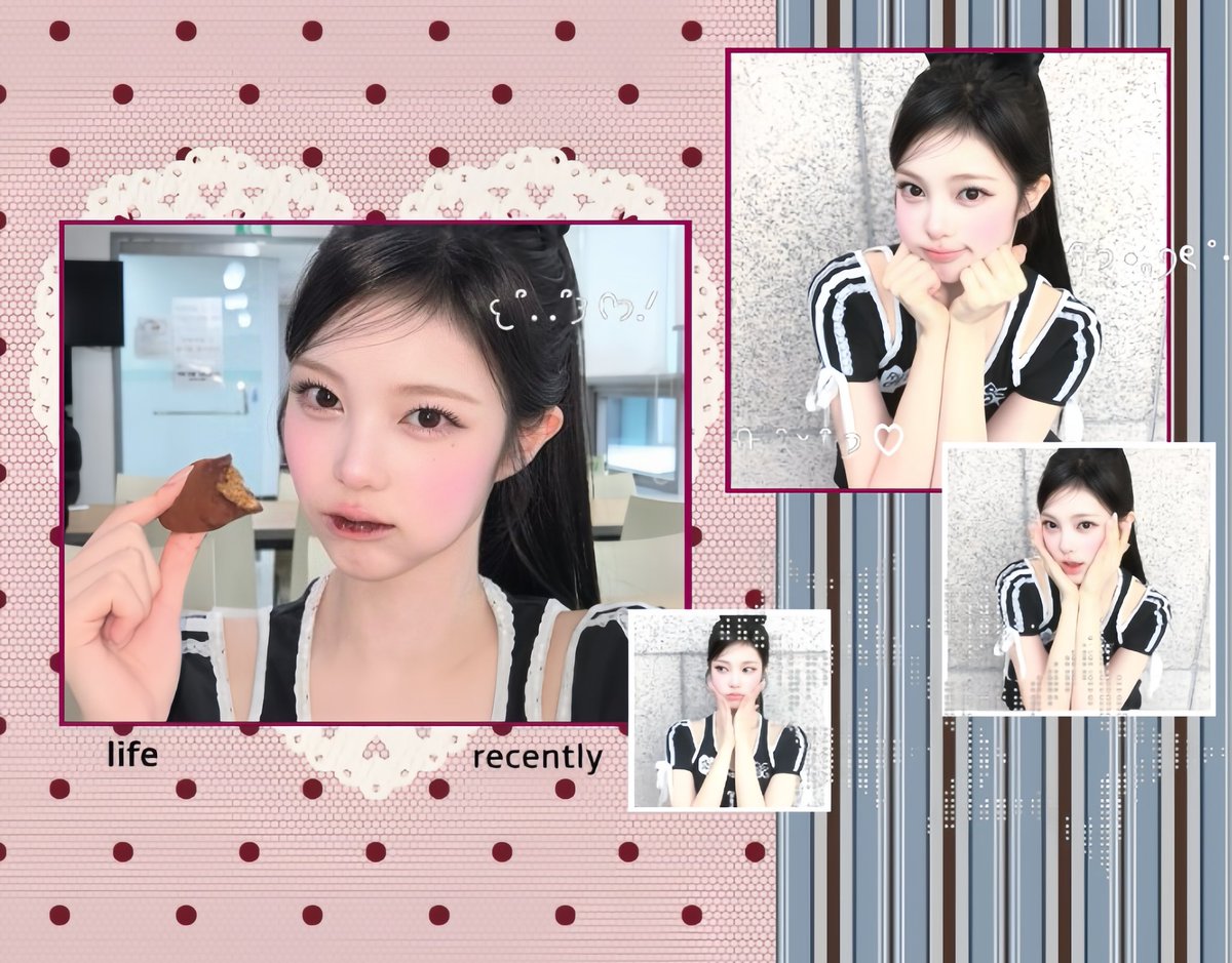 jeongiiann's tweet photo. Just a pict of my recent life—trying Dubai Chuwi cookies with rosy cheeks and the little moments that somehow make everything feel softer. Nothing too serious, just me being beautiful, cheerful, and enjoying the little things. https://t.co/iaBn2CEqCx