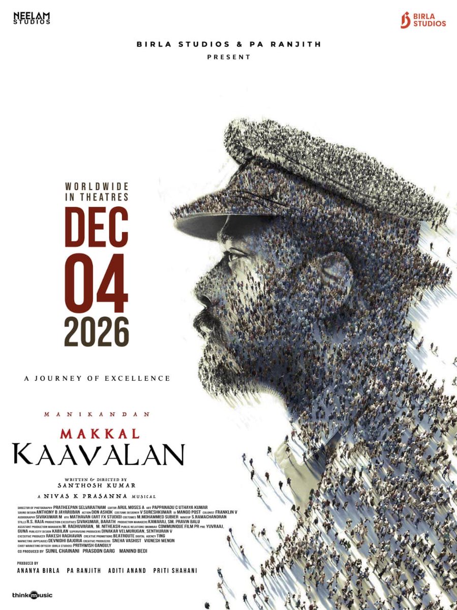 KollyBuzz's tweet photo. A New Era Begins. Mark your Calendars 

#MakkalKaavalanFromDec4

A tribute from team, #MakkalKaavalan

Watch now🔗 https://t.co/DdlP10WTWX https://t.co/6Axya3cvTc