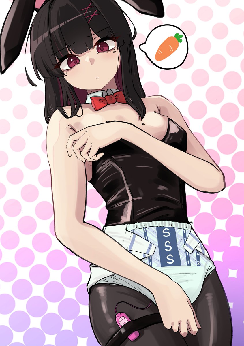 DoubleCask_'s tweet photo. 手癖だけど、バニーの上におむつ穿くのは天才的なアイデアだと思ってる。 https://t.co/efqcJO4CGh