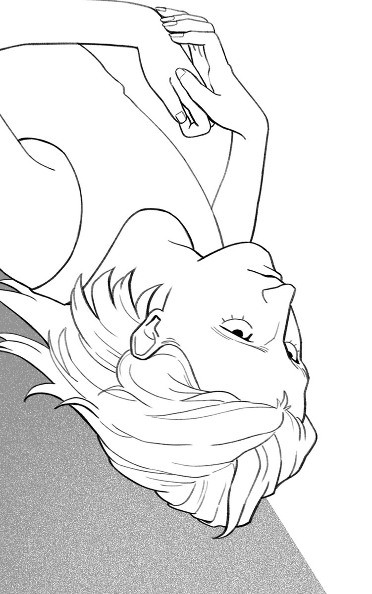 tsenamu_mu's tweet photo. creepy dude wip https://t.co/Ldo4OZQyLm