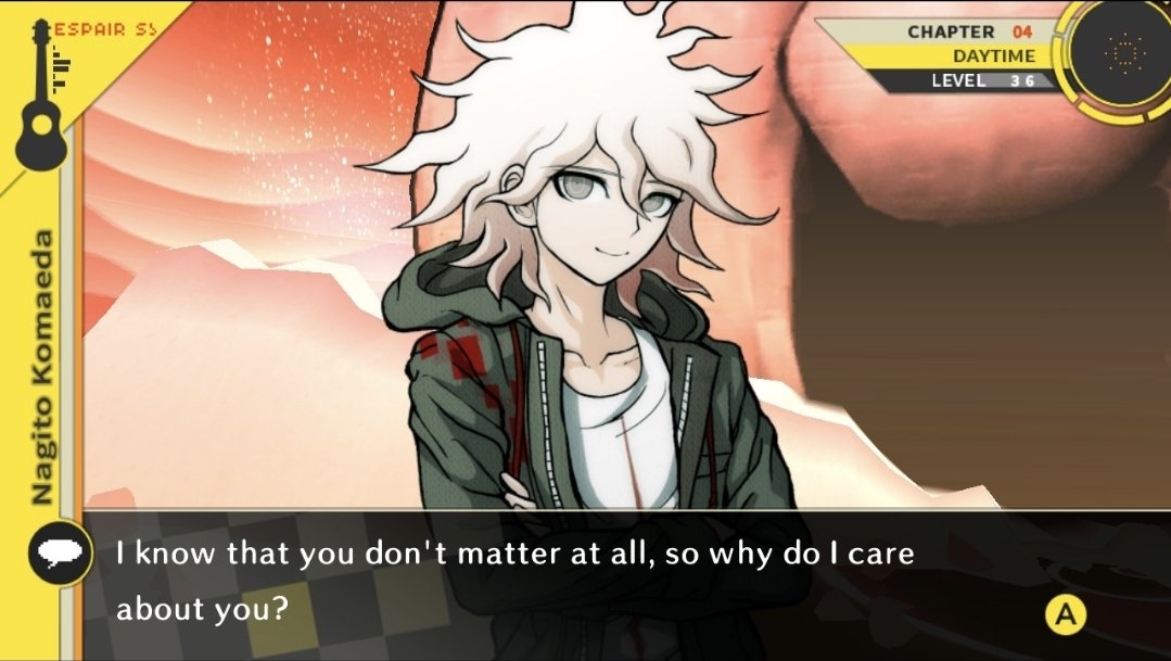 HIK0MA's tweet photo. this might be the gayest thing nagito says in any dr media and that's a HIGH bar https://t.co/xhh9FI8itc