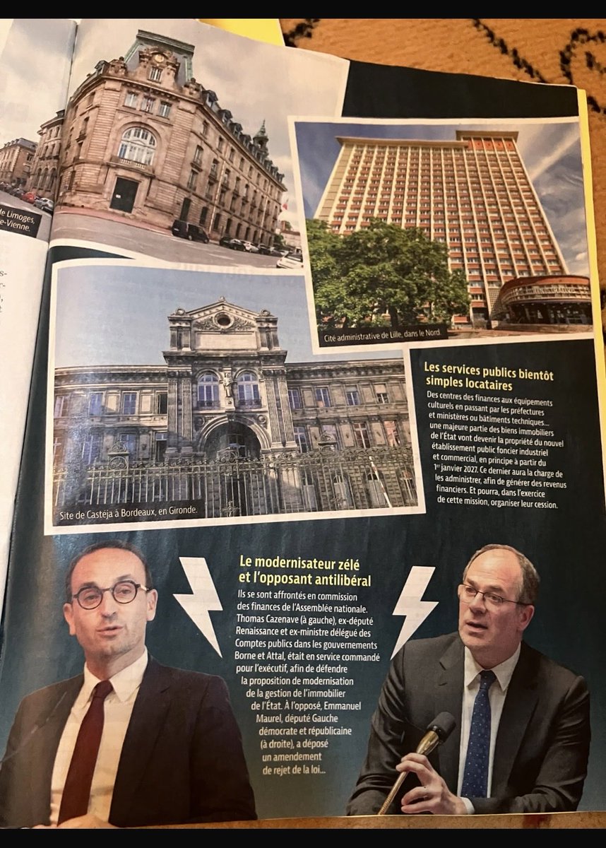 emmanuelmaurel's tweet photo. À propos du patrimoine de l’Etat bradé. (Dans le magasine Que choisir?) https://t.co/dOQWdPmA7Q