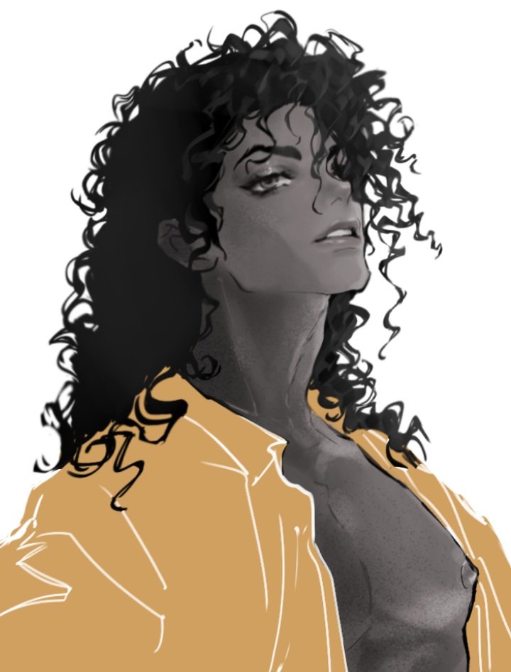 Notmyname642460's tweet photo. Long hair... #michaeljackson #mjart https://t.co/UN13Nb5rlA