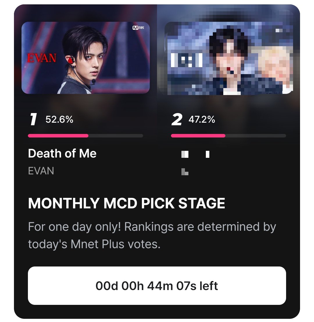 strxberhee's tweet photo. Vote now if you haven’t! We can’t take this lead for granted. One minute is all it takes for things to flip. Don’t get comfortable, keep voting until the very last second! https://t.co/RfOnCSefrp