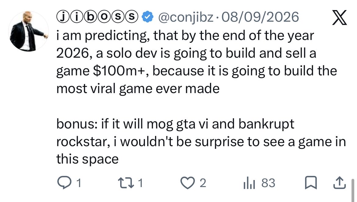 conjibz's tweet photo. im just gonna pull out this prediction again and again we are entering the era of personal gaming https://t.co/OzngI130Ty
