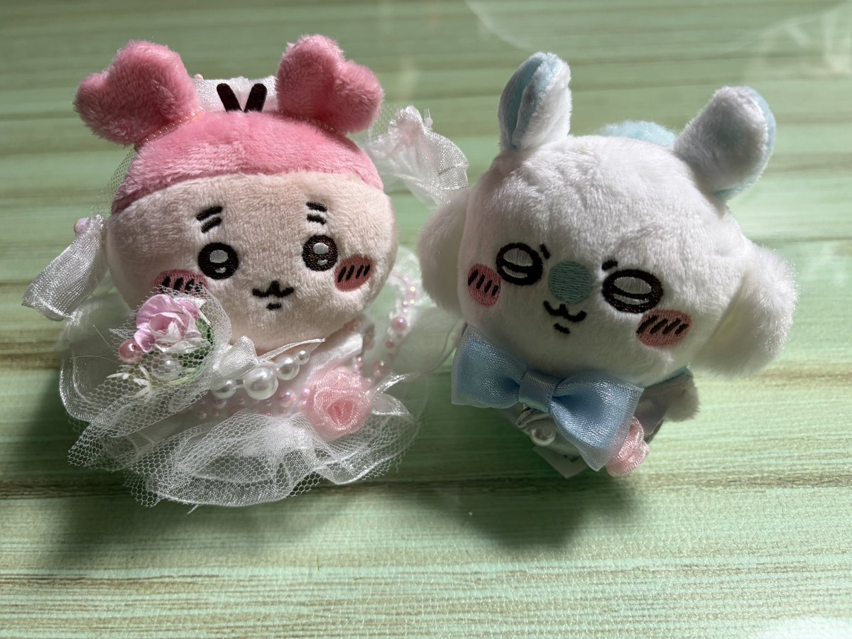 ranntann07's tweet photo. かわいすぎる〜🌹🎀
これからこの衣装を作った方からティアラとベールも届く
本当に可愛いぬい服作って売ってくださる方に頭上がりません

#ぬい服 
#ちいかわ 
#カニちゃん
#古本屋
#モモンガ
#chiikawa https://t.co/4lSFseBJut