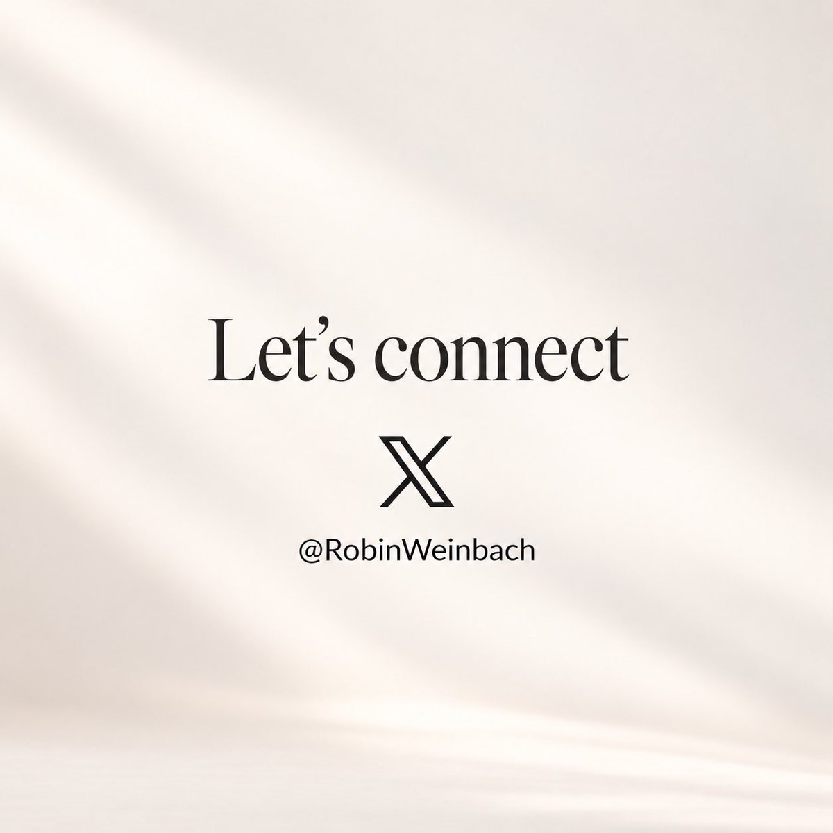 RobinWeinbach's tweet photo. Hey Builders & Founders!

I’m looking to connect with people building in:

Saas
AI
Web Apps
Mobile Apps
Tech
Startups
Indie Hacking

If you're building something exciting, I'd love to see it. 

Drop your product, website, or what you're working on below.

Repost this so we can discover and
connect with more builders!
