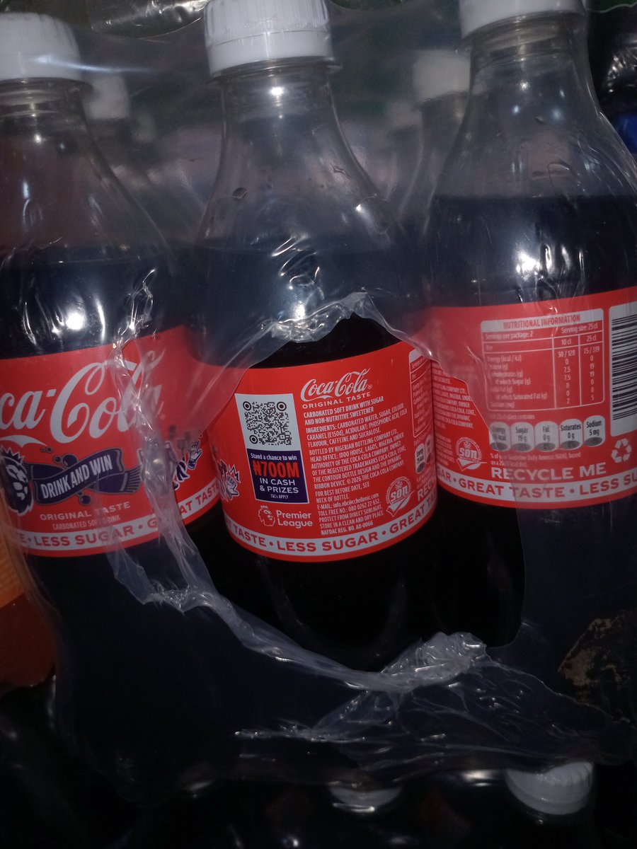 Overcomer200312's tweet photo. Who else notice say Coca-Cola don reduce their plastic bottles ..... https://t.co/Zh8Rlh0ENv