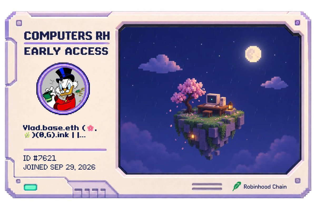 Vladisl23967817's tweet photo. I've just joined Early Access for @ComputersRh.
I'll be playing 24 hours before the public launch.

My ref link= https://t.co/aqTlFWi2ha
https://t.co/3Y5aPzDjJt https://t.co/WfAWNv4npe