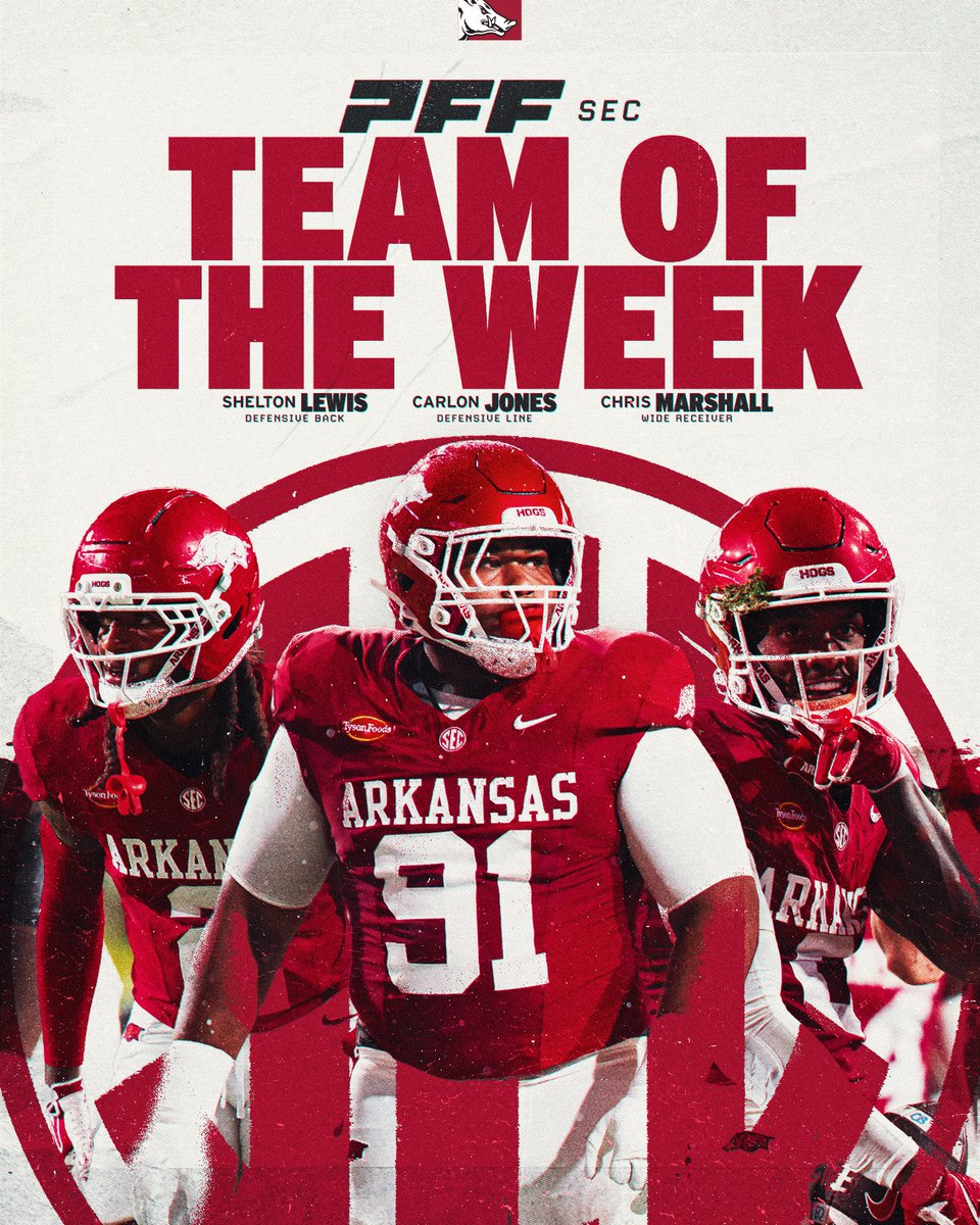 RazorbackFB's tweet photo. Tough. 😤 https://t.co/lnusPXHJYN