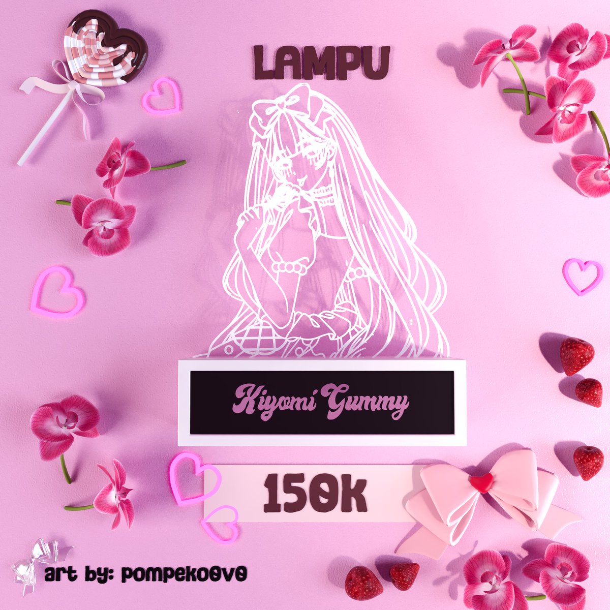 kiyomigummy's tweet photo. HALO GUMMIES! 🍬 

Aku punya merchandise eksklusif yang sangat MANIS untuk CF23!✨ Ada lampu buat nemenin bobo kamu, Photocard imup monyong, Keychain Clicker gemas. Yuk tunggu apalagi ikutan PO sekarang juga soalnya tahun depan tutup🙏🏻

♡ ORDER: https://t.co/4TU1hH4TqD https://t.co/PLfEqLsI0V