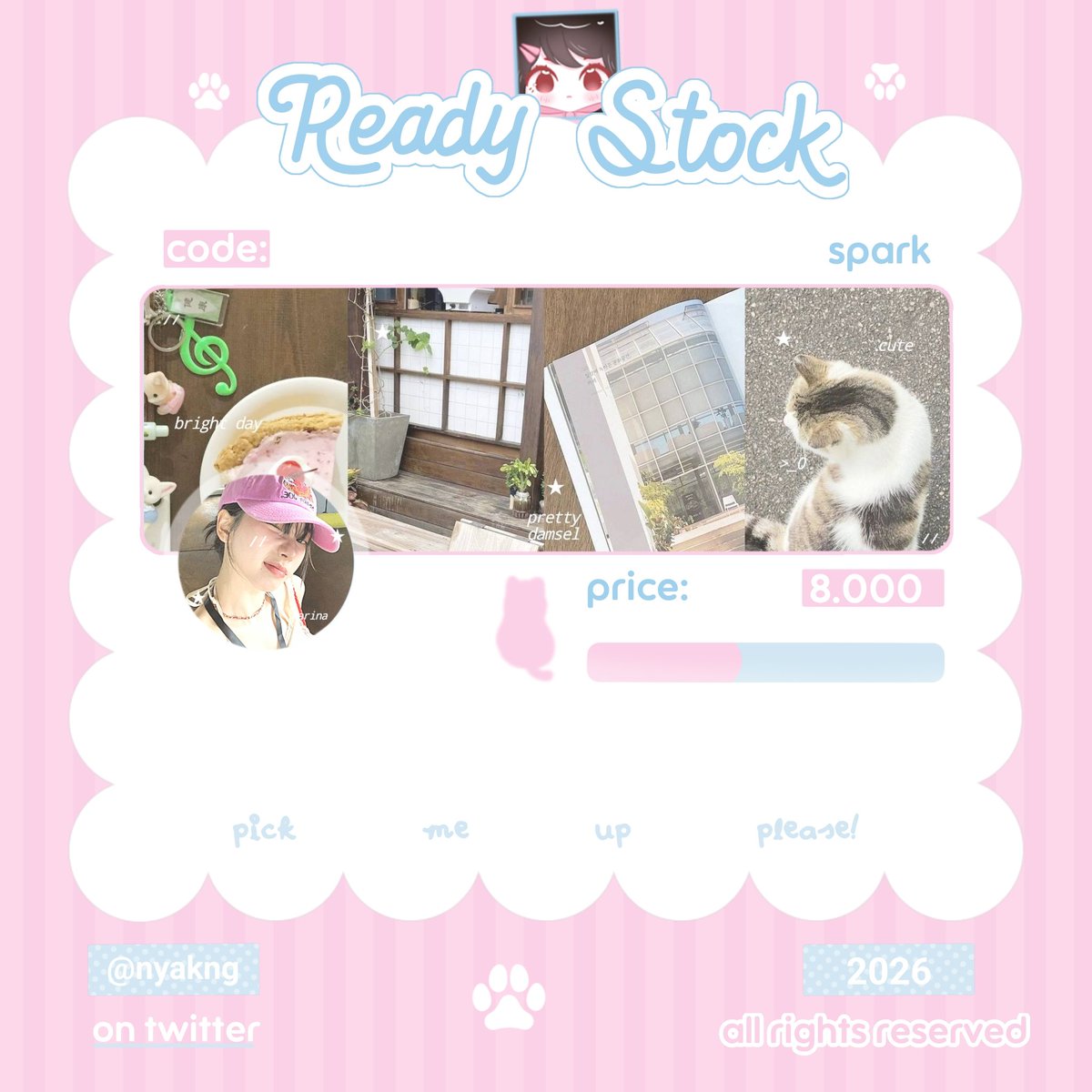 nyakng's tweet photo. Help retweet? Tysm! 💗

Aku bawa layout ready stock dengan muse: karina, ningning aespa dan iroha, minju illit new update. Get ava PNG, priced at < 8.000! > 🫧 Please take them home now by DM or tele [https://t.co/2vFXbgoxMn] 😻

t. #zonauang layout rs https://t.co/9P7Q0txWoP