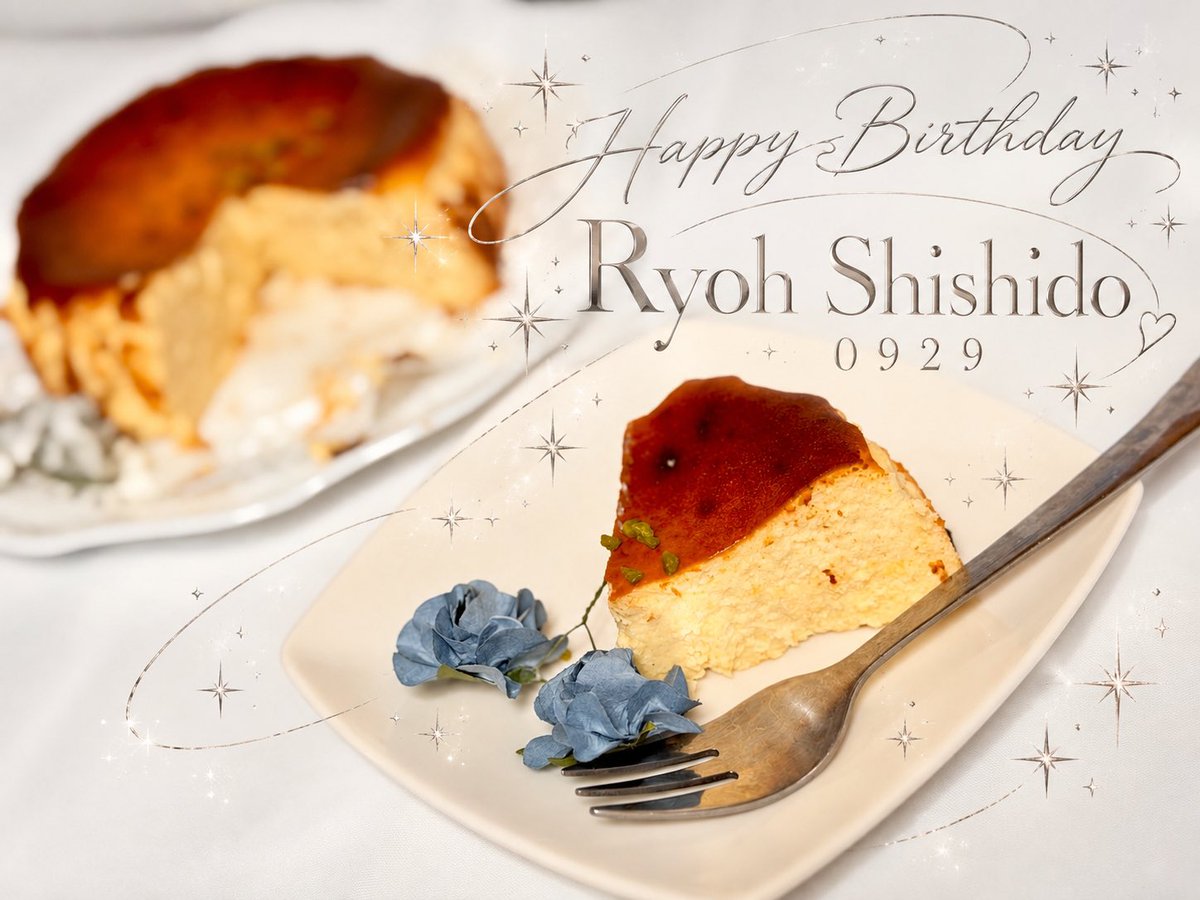 tnpr_choidasa's tweet photo. #宍戸亮生誕祭2026
 #宍戸亮誕生日2026

沢山お出かけして撮影したけど
最後は自宅で大好きなもの作ってお祝い🧀

チーズサンドはローストビーフも焼いて豪華バージョン🤣
チーズケーキは低脂質低カロリー仕様😌
ビシソワーズは氷帝イメージのブルーに🩵
ドリンクも爽やかブルー🫶
⬇️ https://t.co/MRxylqWpSe