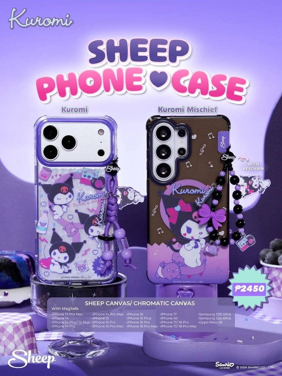 yeoljh's tweet photo. ♡ wts lfb ph go dmd 2teepor domundi | #sawasdeecloud
TEETEEPOR x APPLE SHEEP
#SHEEP_SWTFINALEP
#SHEEPxTeeTeePor
#ตลาดนัดตี๋ตี๋ป๋อ
‼️ CASE & KEYCHAIN
📱Available phone models below
➜ Prices all-in + LSF
➜ FETA via Air
✳︎ DOP: ₱450 DP upon ordering, RemBal. Once onhand
✳︎ DM to order!