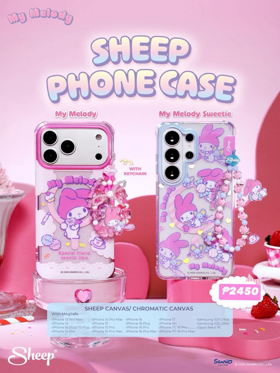 yeoljh's tweet photo. ♡ wts lfb ph go dmd 2teepor domundi | #sawasdeecloud
TEETEEPOR x APPLE SHEEP
#SHEEP_SWTFINALEP
#SHEEPxTeeTeePor
#ตลาดนัดตี๋ตี๋ป๋อ
‼️ CASE & KEYCHAIN
📱Available phone models below
➜ Prices all-in + LSF
➜ FETA via Air
✳︎ DOP: ₱450 DP upon ordering, RemBal. Once onhand
✳︎ DM to order!