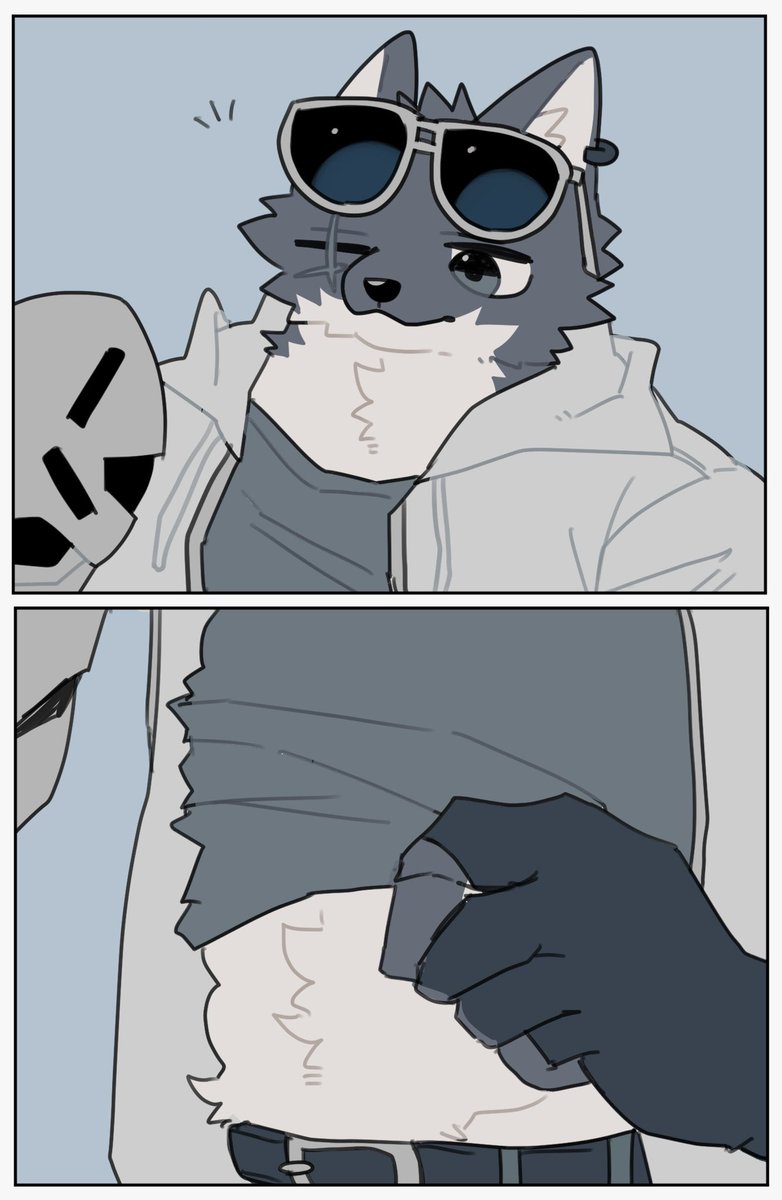 Shark_doragon's tweet photo. ふわふわお腹触る？ https://t.co/08fvUNUEZY