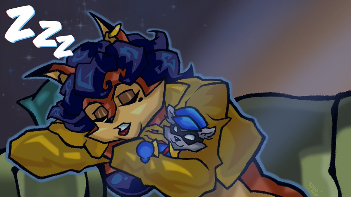 ChristianDontae's tweet photo. Beddy Bye🌙

Completely missed the Sly Cooper anniversary. Been super busy but here's some more Carm art.
https://t.co/KFw9W8IJ6E https://t.co/B0fMJddTwb