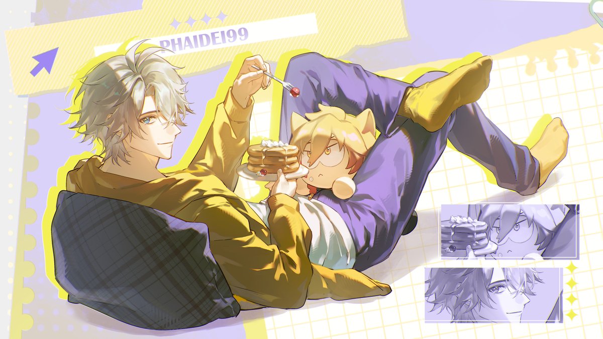 yixizzz's tweet photo. #phaidei‌ 💛💜 https://t.co/QN3EXCBQn6