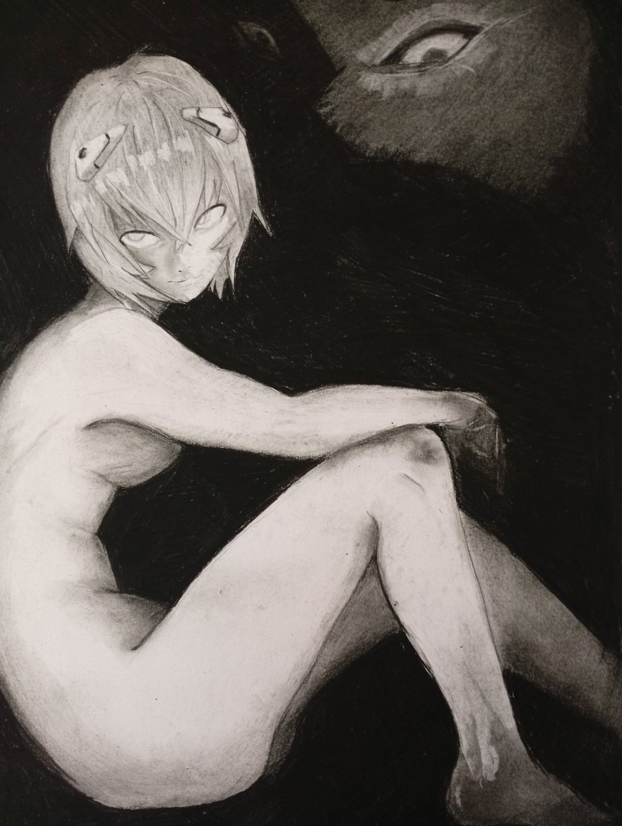 BOKI_OWO's tweet photo. Estoy terminando este dibujo hecho en tradicional, está quedando 👌
#evangelion #fanart https://t.co/0NJhaVF1bp