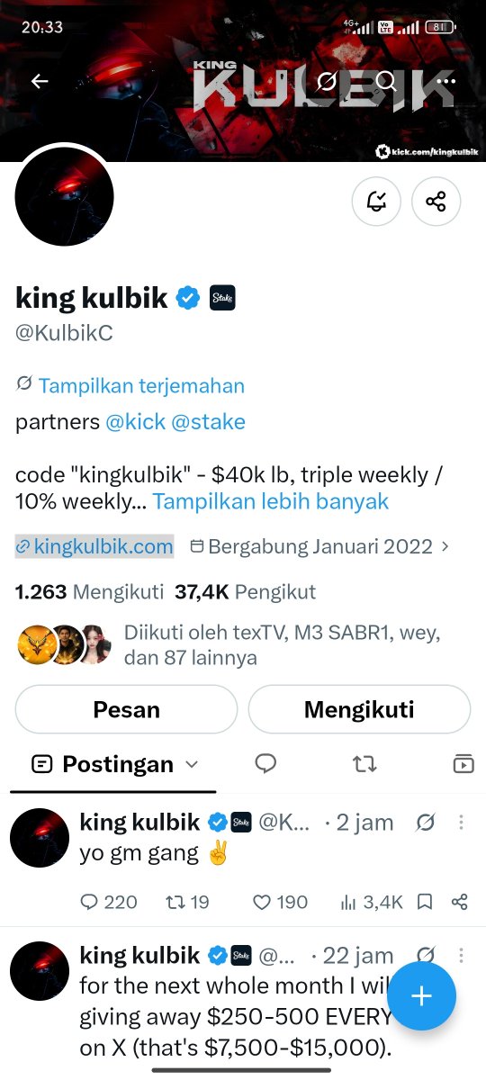 0xesenjiu's tweet photo. @snag2times @KulbikC Done wml
#proofesenjiu https://t.co/SVe049cIEH