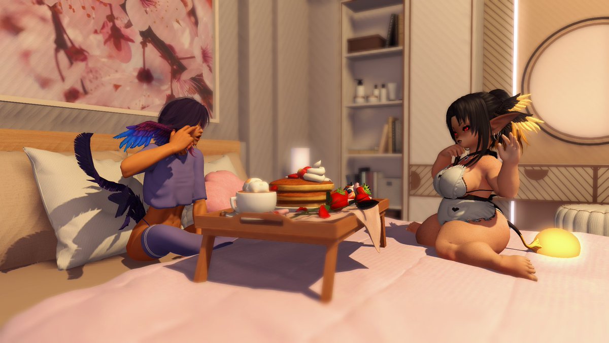umberxiv's tweet photo. Well i guess there is something better than Breakie in Bed 😘 (repost from bsky)
#NSFWLalafell | #Shortstack | #ffxiv | #NSFWGpose https://t.co/myN9xzjaDP