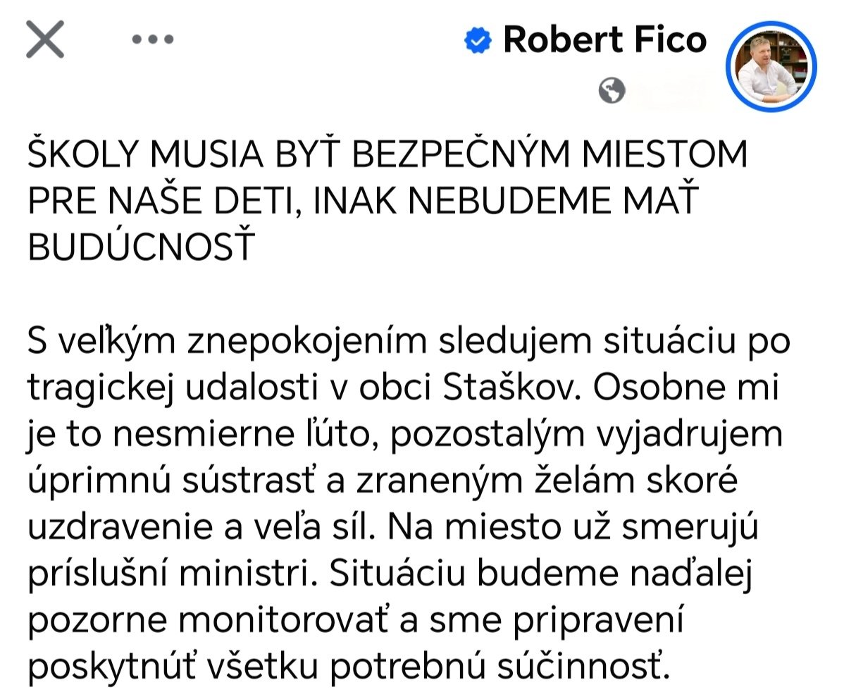 Emanovakov2q1g's tweet photo. Je mi to nesmierne ľúto. Celé Slovensko dnes plače so Staškovom. Nech odpočívajú v pokoji a zraneným prajem skoré uzdravenie. #SlovenskoSmúti #Staskov #NikdyNezabudneme https://t.co/f1MCXPDmeL