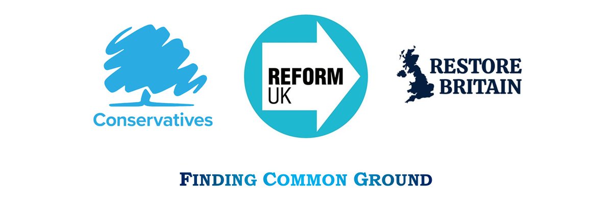 RightUniteUK's tweet photo. Conservative. Reform. Restore.

None of them are perfect. There are issues with all 3.

But they are ALL significantly better than another left-wing government. Which is what we'll get if the UK Right fails to work together.

If you love Britain - call for the Right to Unite. 🇬🇧 https://t.co/gia2KTfxdY