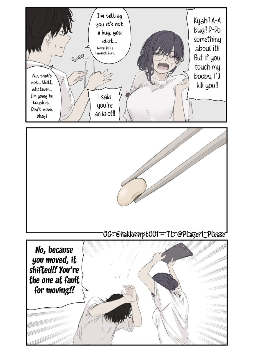 Player1_Please's tweet photo. Disposable chopsticks
Eng ver✨ https://t.co/FpbSPGwlzz