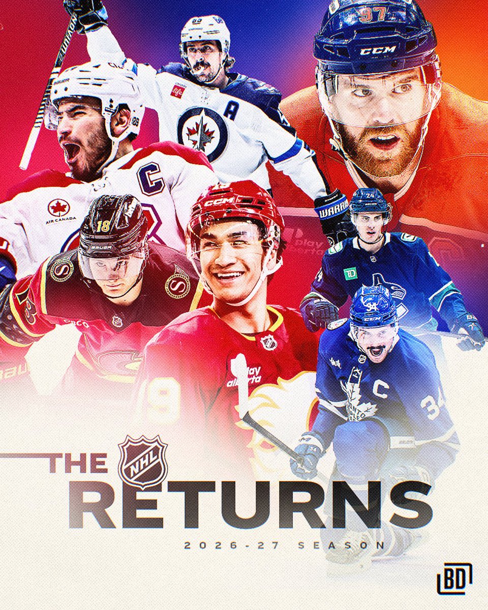 BarDown's tweet photo. NHL. HOCKEY. IS. SO. BACK. 🚨 https://t.co/H062tIt8nO